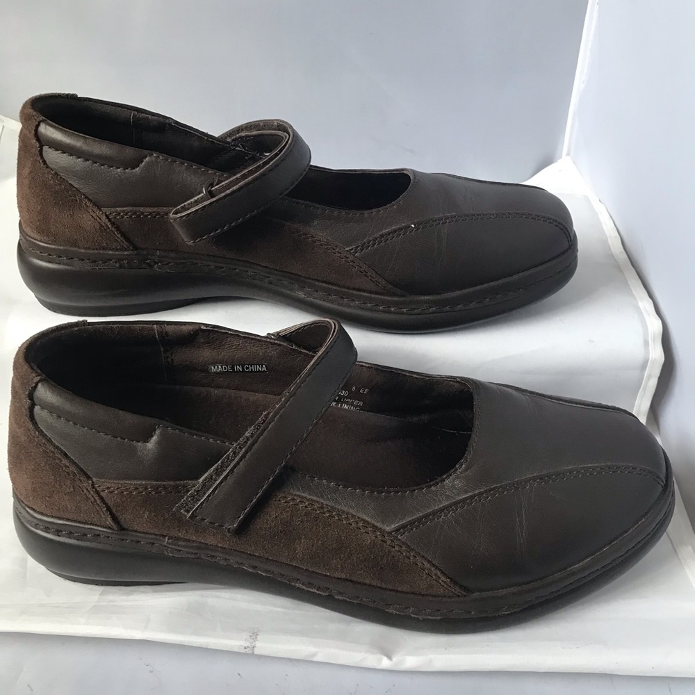 PG Lite Mary Jane slip resistant leather shoes Sz8